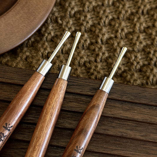Double-ended Gel Brush for 3D Sculpting & Blending